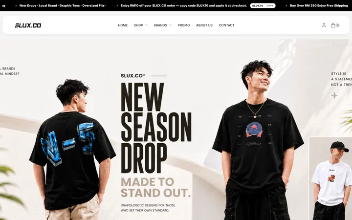 SLUX.CO website