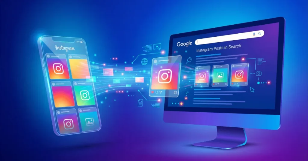 Your Instagram Post are showing on google search right now 2026